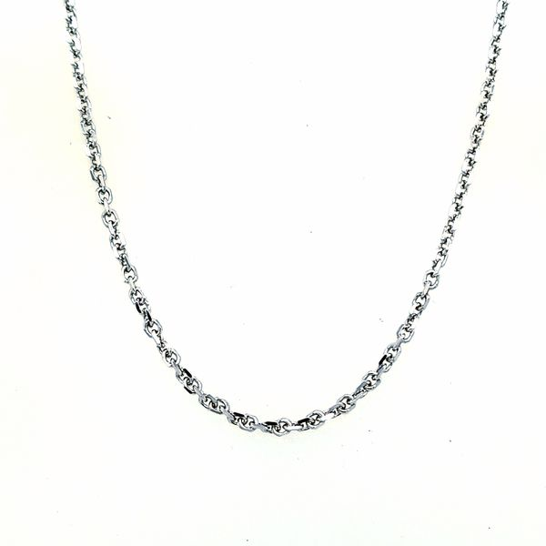 Sterling Silver Open Cable Chain Saxons Fine Jewelers Bend, OR