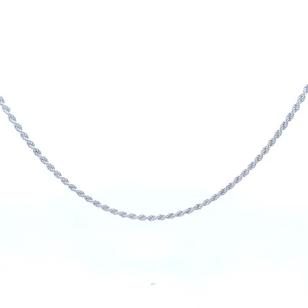 Sterling Silver Solid Rope Chain Saxons Fine Jewelers Bend, OR
