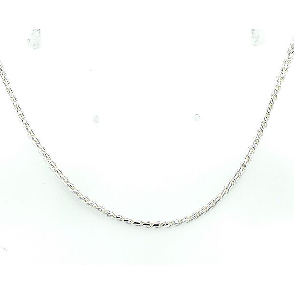 Sterling Silver Round Franco Chain Saxons Fine Jewelers Bend, OR