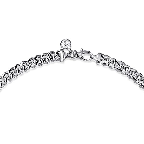 Gabriel & Co. 925 Sterling Silver Cuban Link Necklace Image 3 Saxons Fine Jewelers Bend, OR