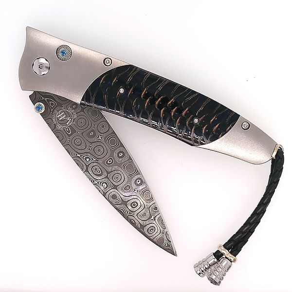 William Henry Blue Spruce Knife Saxons Fine Jewelers Bend, OR