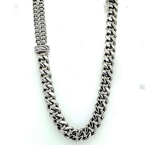 John Hardy Silver Curb Link Chain Saxons Fine Jewelers Bend, OR
