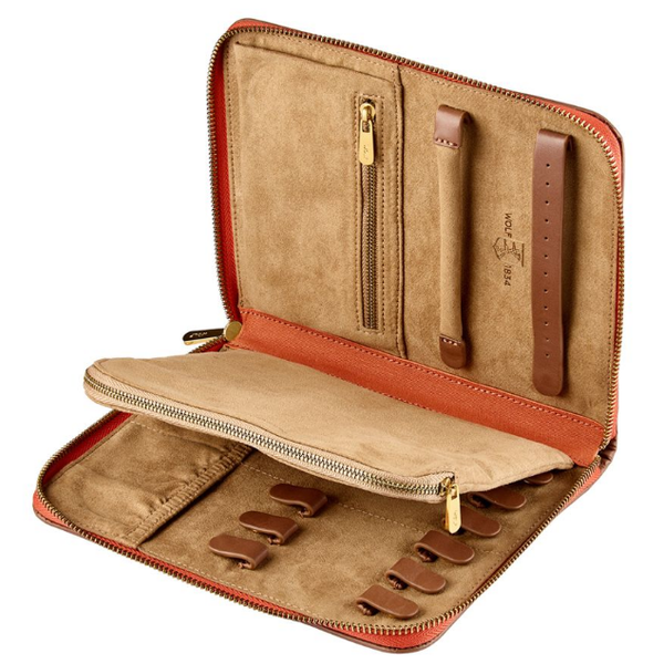 Ida Travel Zip Jewelry Portfolio Orange Image 2 Saxons Fine Jewelers Bend, OR