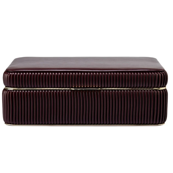 Bella Medium Jewelry Box - Bordeaux Saxons Fine Jewelers Bend, OR