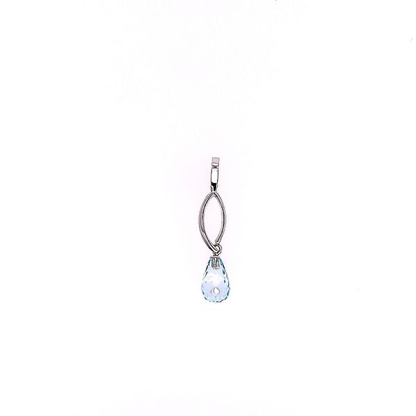 Blue Topaz Pendant Necklace Saxons Fine Jewelers Bend, OR