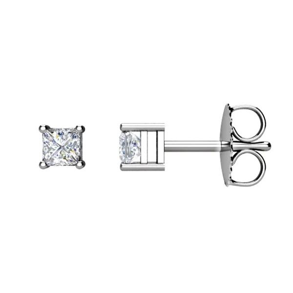 Diamond Earrings Schmidt Jewelers, Inc. Arkansas City, KS