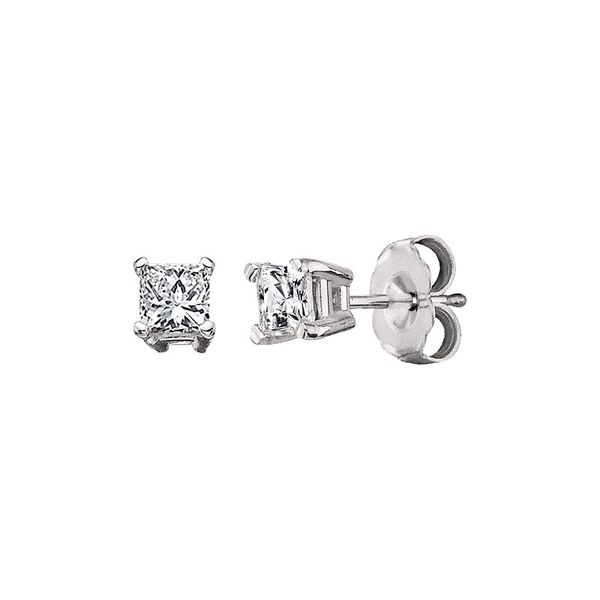 Diamond Earrings Schmidt Jewelers, Inc. Arkansas City, KS