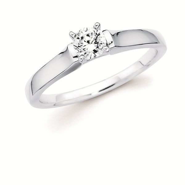 Diamond Engagement Ring Schmidt Jewelers, Inc. Arkansas City, KS