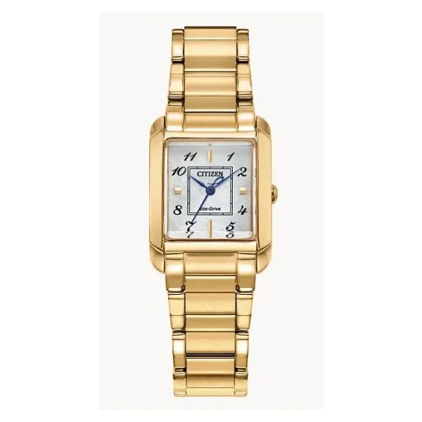 Womens Yellow Citizen Watch