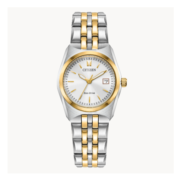 Lady's Two-Tone Stainlesssteel Eco-Drive Watch Segner's Jewelers Fredericksburg, TX