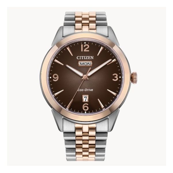 Gent's Two-Tone Stainless Steel Dress Eco-Drive Watch Segner's Jewelers Fredericksburg, TX