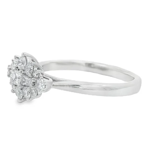 Natural Diamond Engagement Ring