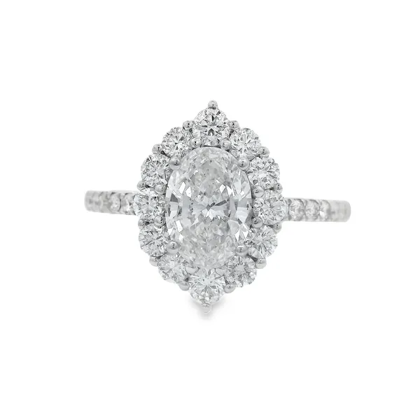 Natural Diamond Engagement Ring