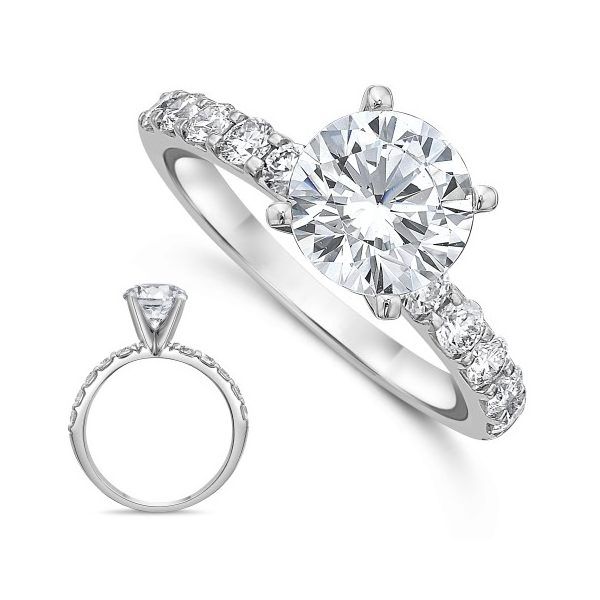Natural Diamond Engagement Ring Segner's Jewelers Fredericksburg, TX