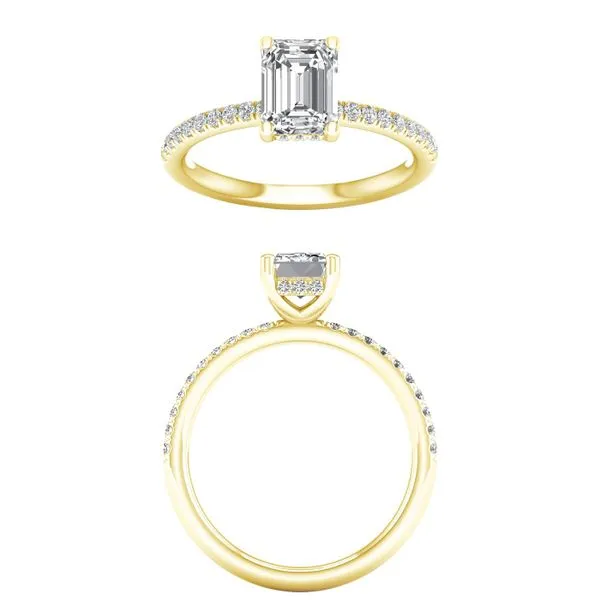 Lab Grown Diamond Engagement Ring