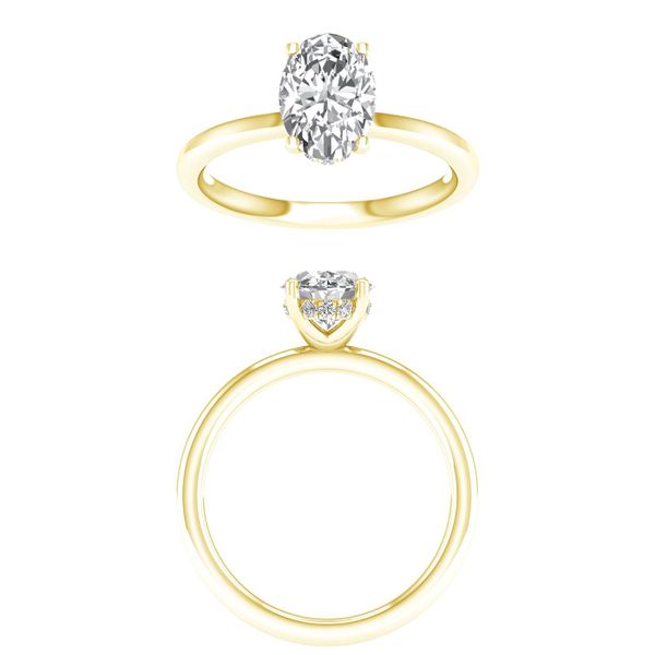 Lab Grown Diamond Engagement Ring Segner's Jewelers Fredericksburg, TX