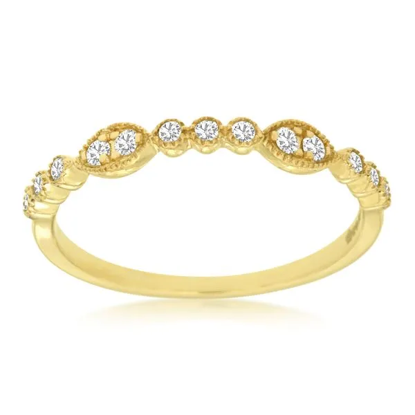 Womens Diamond Wedding Band