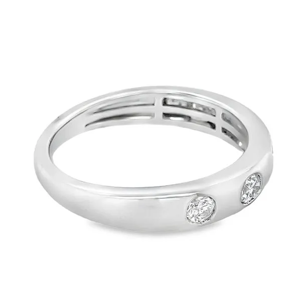 Womens Diamond Wedding Band