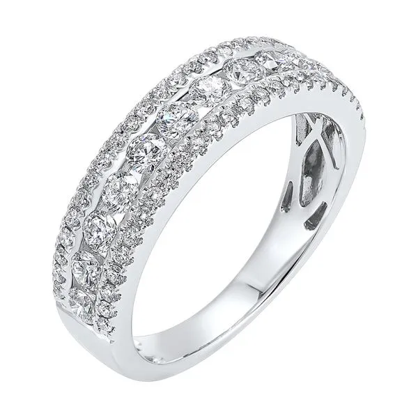 Womens Diamond Wedding Band