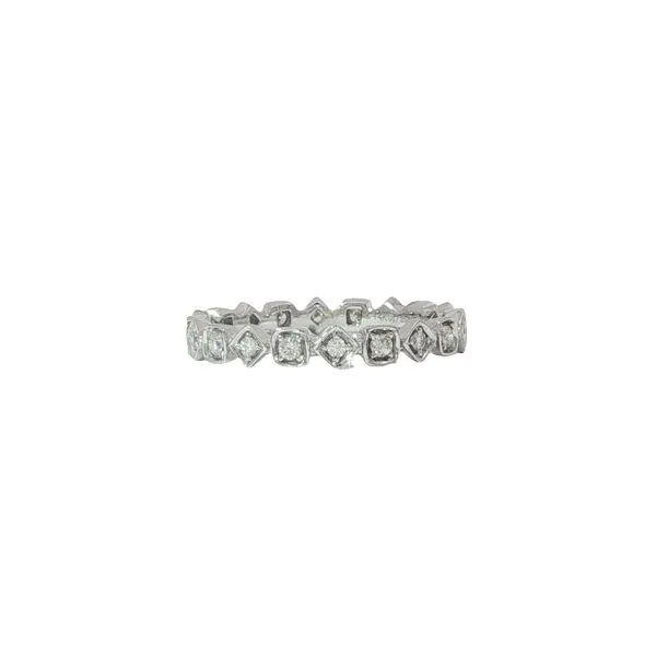 Womens Diamond Wedding Band