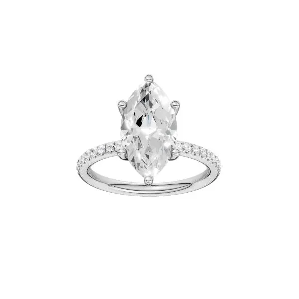 Womens Lab Grown Diamond Wedding Band