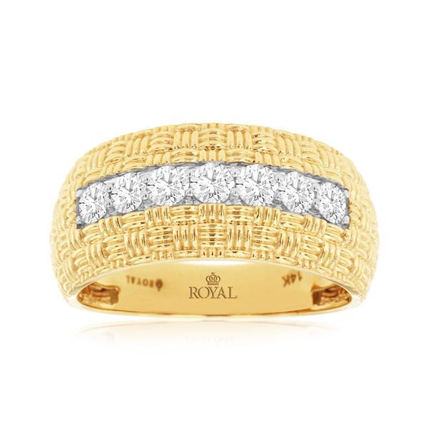 Men's Diamond Wedding Band Segner's Jewelers Fredericksburg, TX