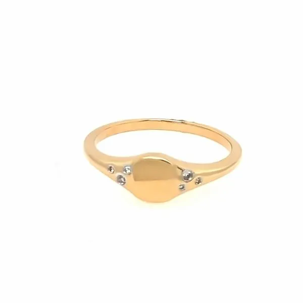 14Kt Yellow Gold Diamond Fashion Ring