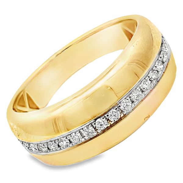 Lady's Yellow 14 Karat Single Row Fashion Ring Segner's Jewelers Fredericksburg, TX