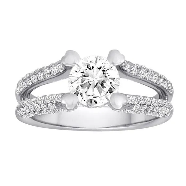 Engagement Ring Setting (No Center Stone)