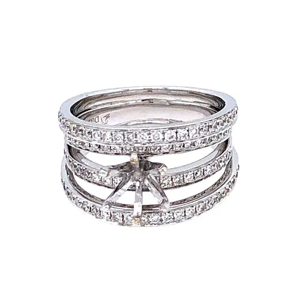 Engagement Ring Setting (No Center Stone)