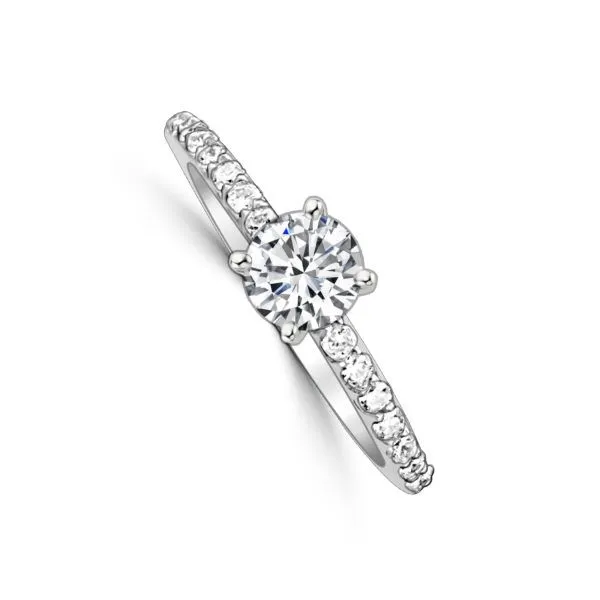 Engagement Ring Setting (No Center Stone)