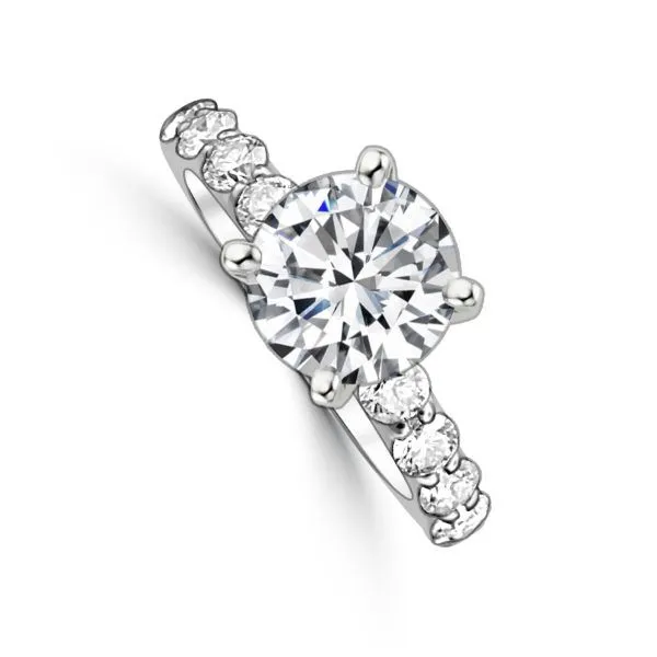 Engagement Ring Setting (No Center Stone)