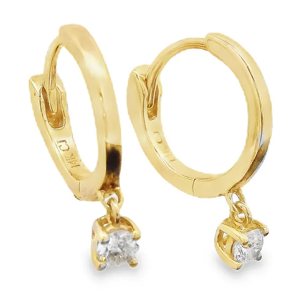 Diamond Earrings Image 2 Segner's Jewelers Fredericksburg, TX