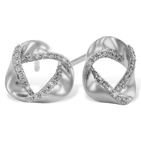 14Kt White Diamond Earrings similar item image