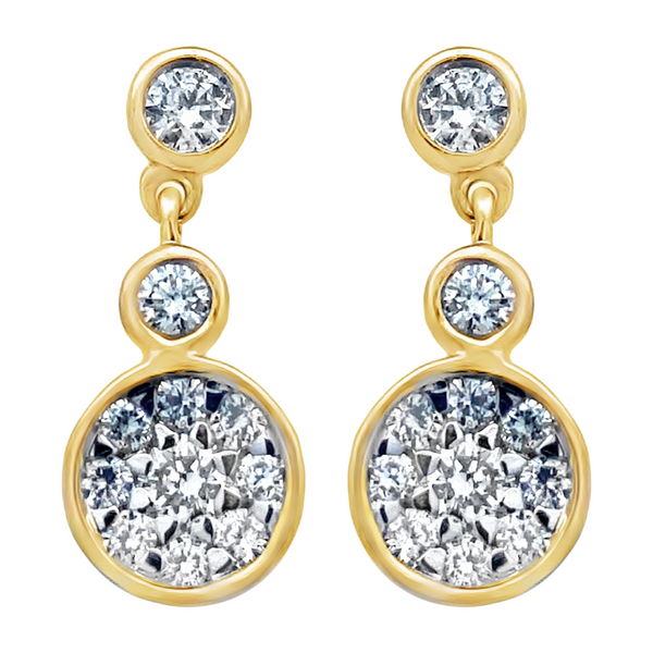 Diamond Earrings Segner's Jewelers Fredericksburg, TX