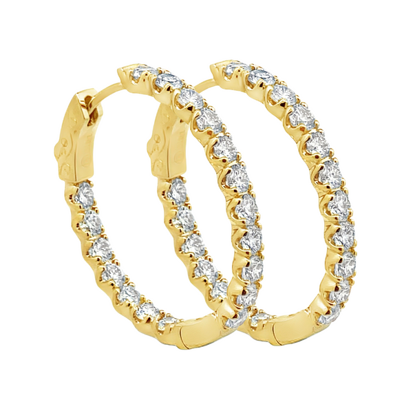 Diamond Earrings Image 2 Segner's Jewelers Fredericksburg, TX