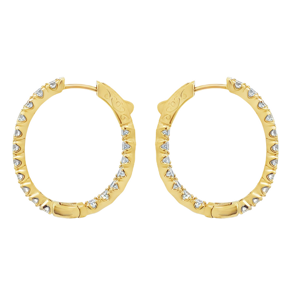 Diamond Earrings Image 3 Segner's Jewelers Fredericksburg, TX