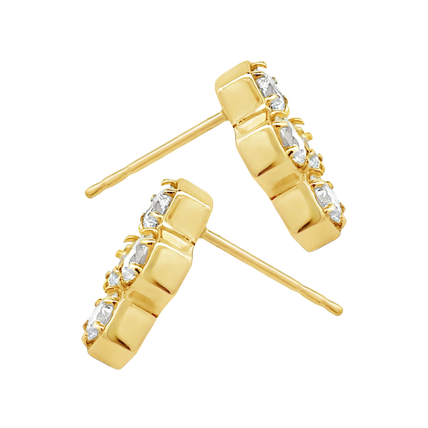 Diamond Earrings Image 4 Segner's Jewelers Fredericksburg, TX