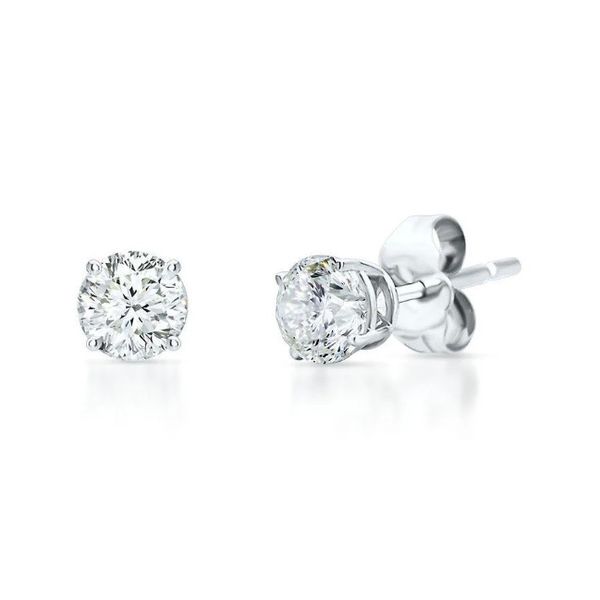 Diamond Earrings Segner's Jewelers Fredericksburg, TX