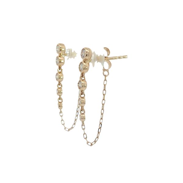 Diamond Earrings Image 2 Segner's Jewelers Fredericksburg, TX