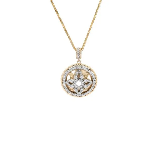 Diamond Pendant Image 2 Segner's Jewelers Fredericksburg, TX