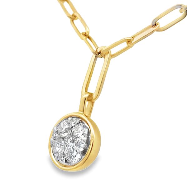 Diamond Pendant Image 2 Segner's Jewelers Fredericksburg, TX