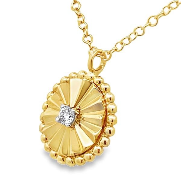 Diamond Pendant Image 2 Segner's Jewelers Fredericksburg, TX