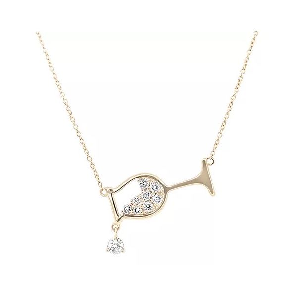 Diamond Pendant Segner's Jewelers Fredericksburg, TX