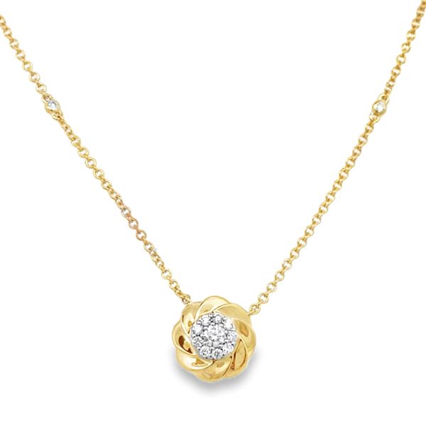 Diamond Pendant Image 2 Segner's Jewelers Fredericksburg, TX