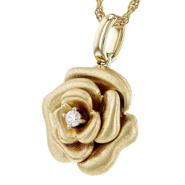 Diamond Pendant Image 2 Segner's Jewelers Fredericksburg, TX