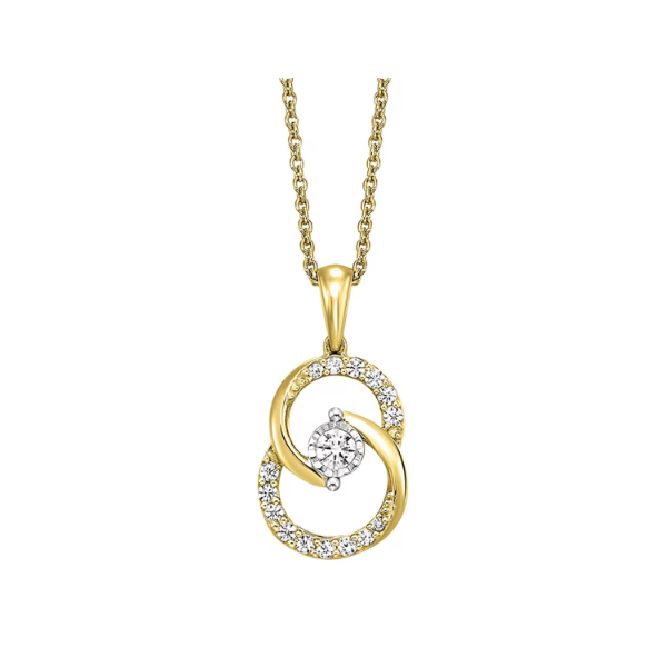 Lady's Yellow 10 Karat Fashion Pendant Segner's Jewelers Fredericksburg, TX