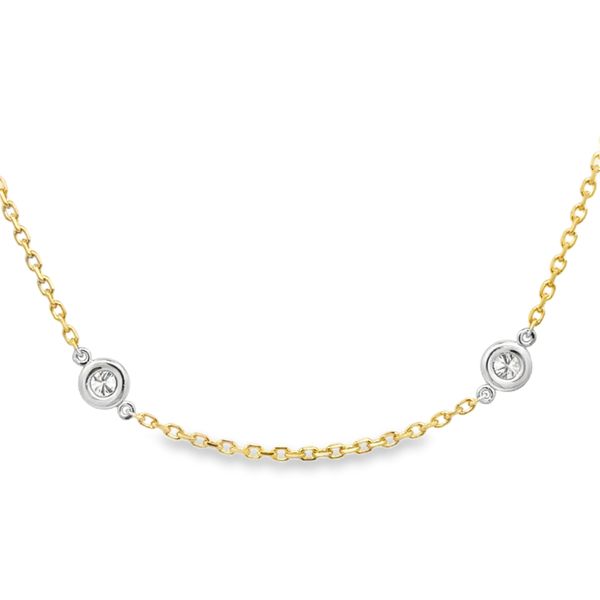 Diamond Necklace Image 2 Segner's Jewelers Fredericksburg, TX