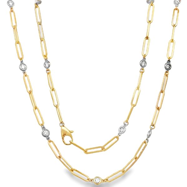 Diamond Necklace Image 2 Segner's Jewelers Fredericksburg, TX