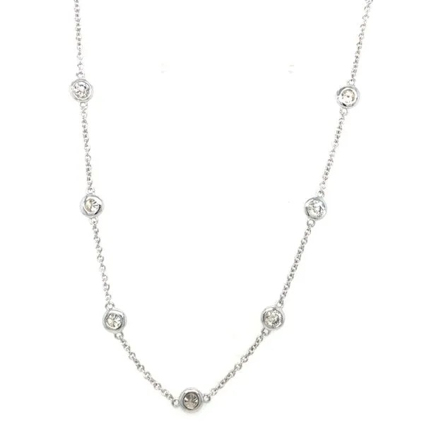 Diamond By The Yard Platinum Necklace similar item image